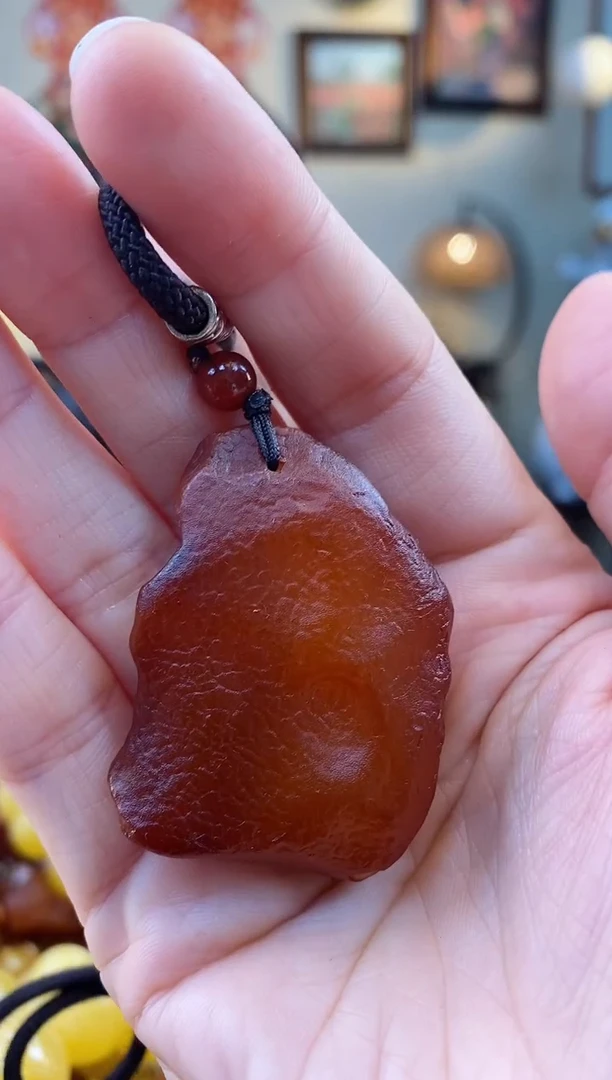 【闪购商品】琥珀颈饰未镶嵌吊坠