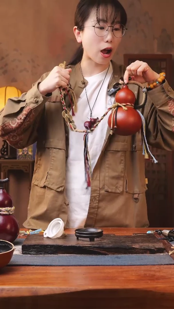 【闪购商品】363号精品大漆葫芦防腐防渗装饮料水茶酒