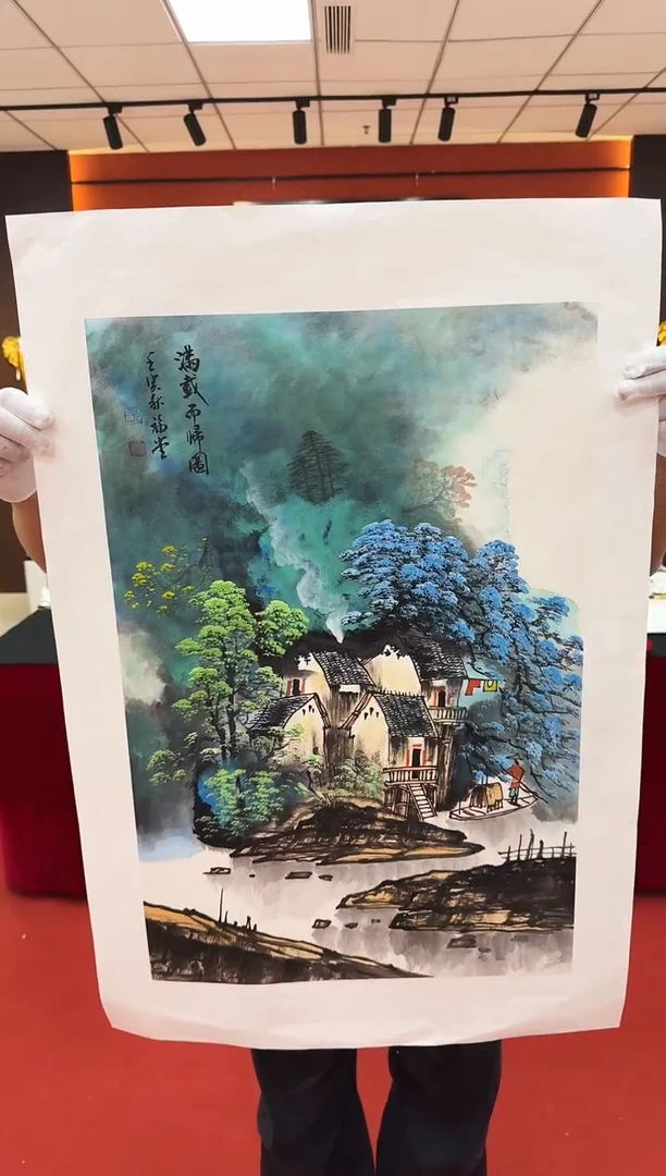 国画湖社画会/谢福堂-26-21