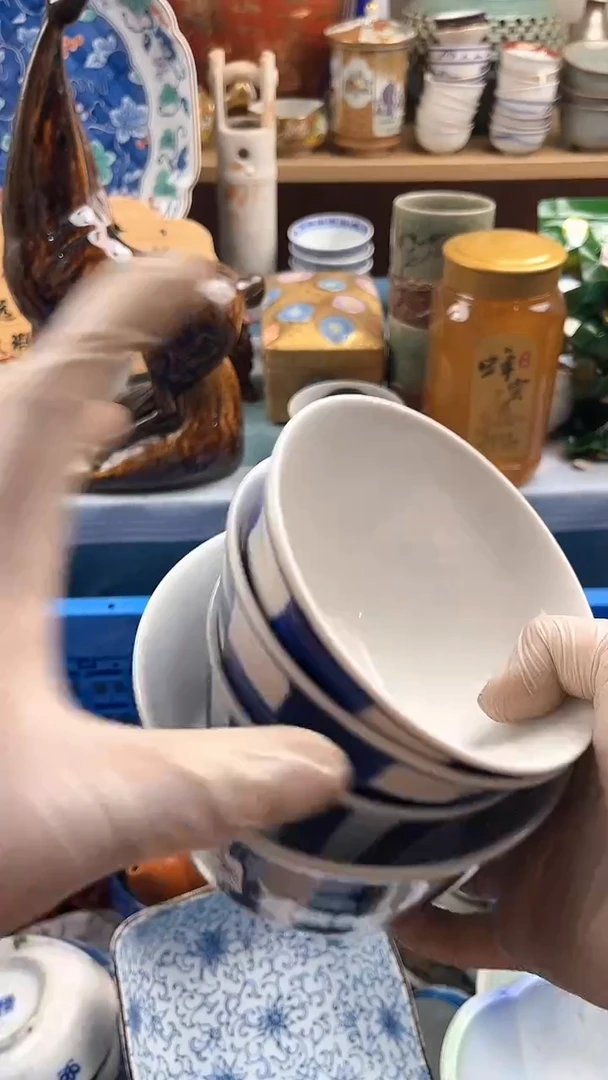 瓷片小*米英歌瓷器满19.9包邮