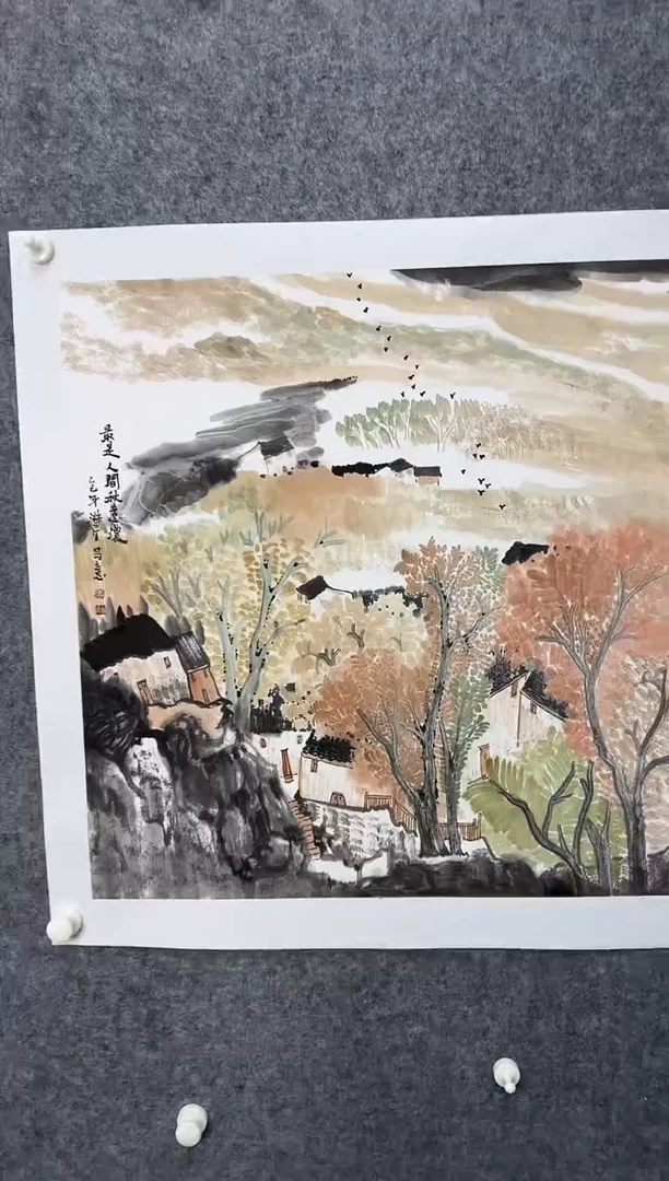 国画DH-WSQ老师绘画作品