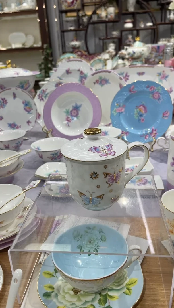 36%以上骨粉骨瓷盖杯