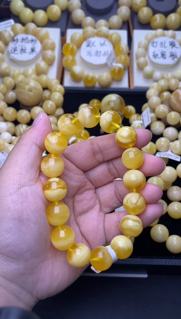裸石琥珀未镶嵌 大小姐珠宝严选143
