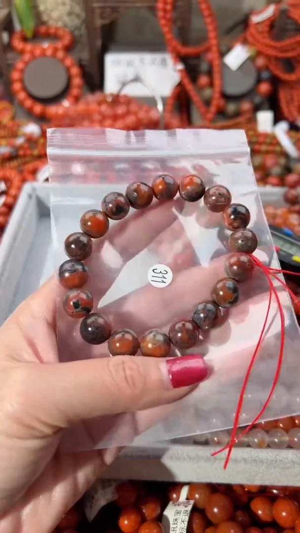 【闪购商品】南红玛瑙手串未镶嵌12