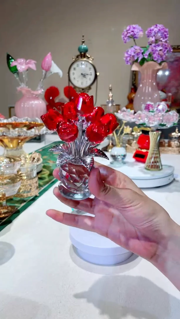 红色七头玫瑰0000000