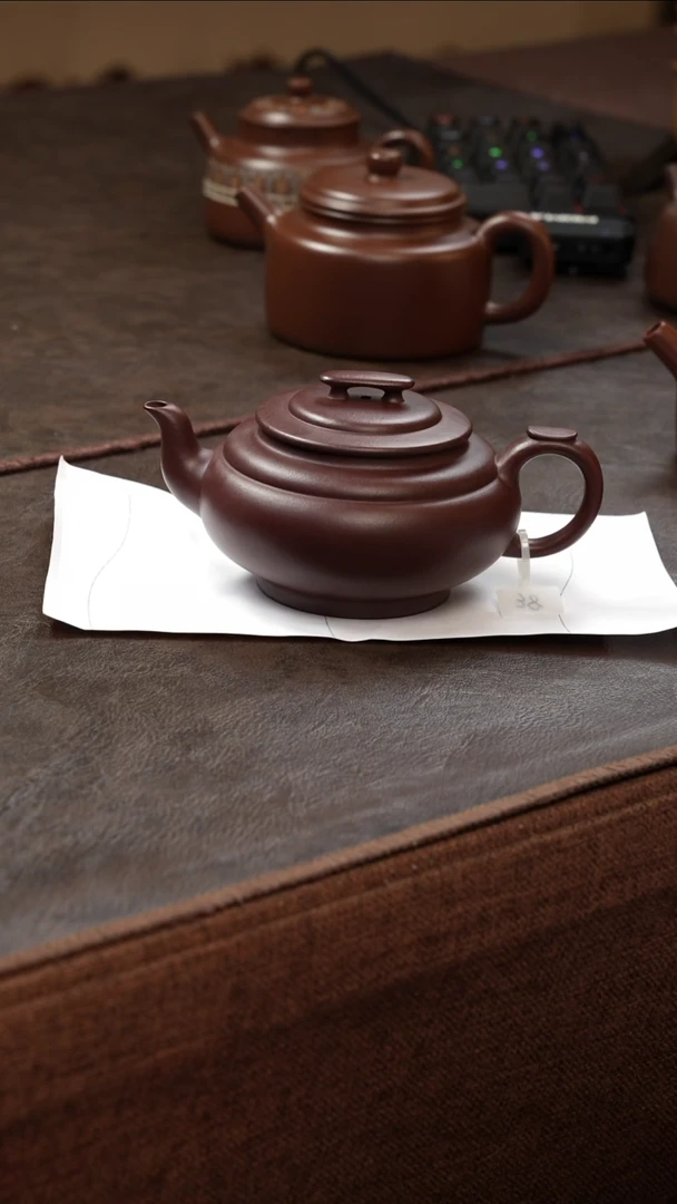 茶壶紫砂壶·28紫泥上新桥260cc