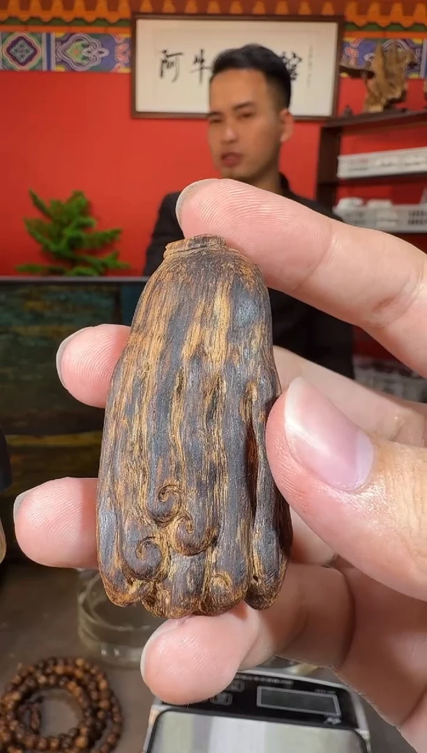 沉香吊坠E34富森多样性发一