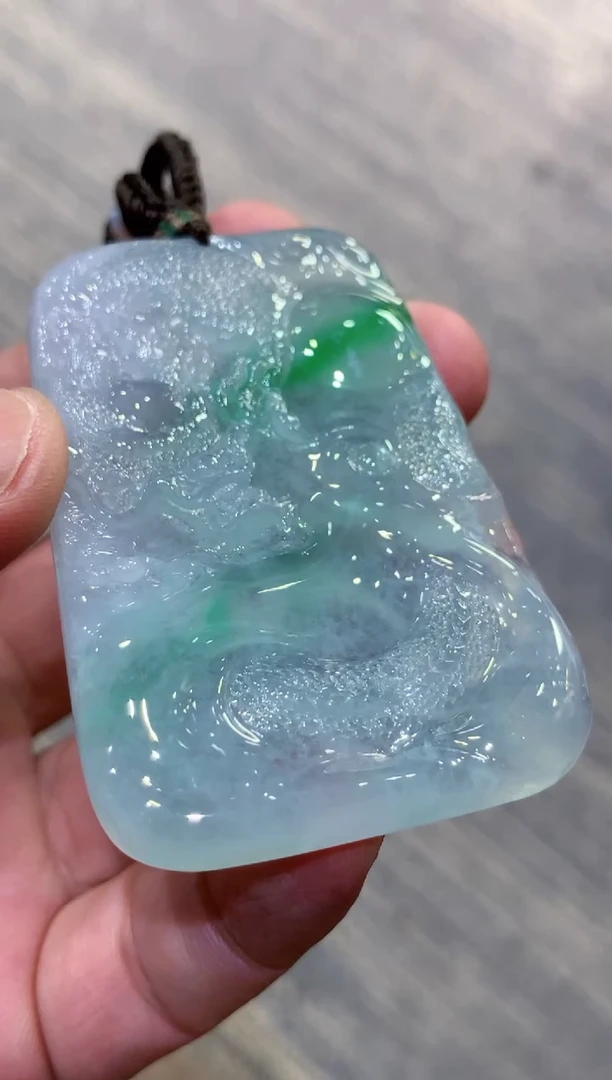 颈饰未镶嵌翡翠天然A货翡翠