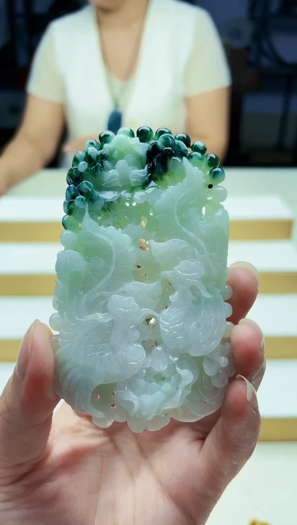 未镶嵌定制翡翠毛货09130334