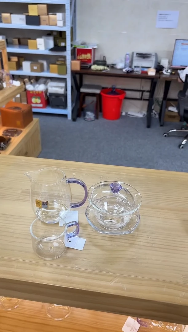 禾器禅语浅紫+禾器澄然+清禾杯一个装*2