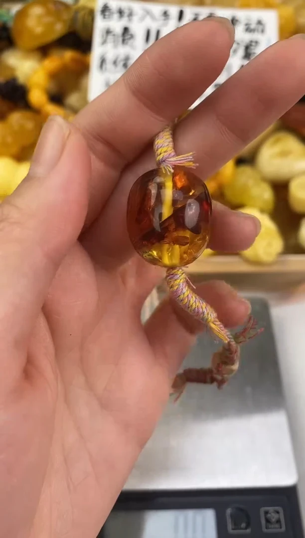 裸石琥珀未镶嵌天然琥珀蜜蜡
