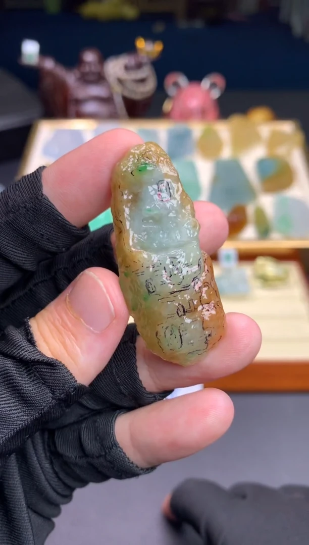 未镶嵌定制翡翠宇***羽天然翡翠裸石（包工）
