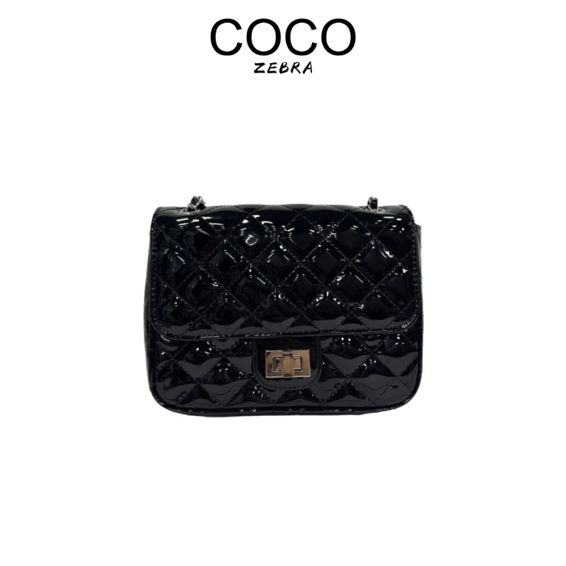COCO ZEBRA MM289  经典时尚百搭包包 小号黑色