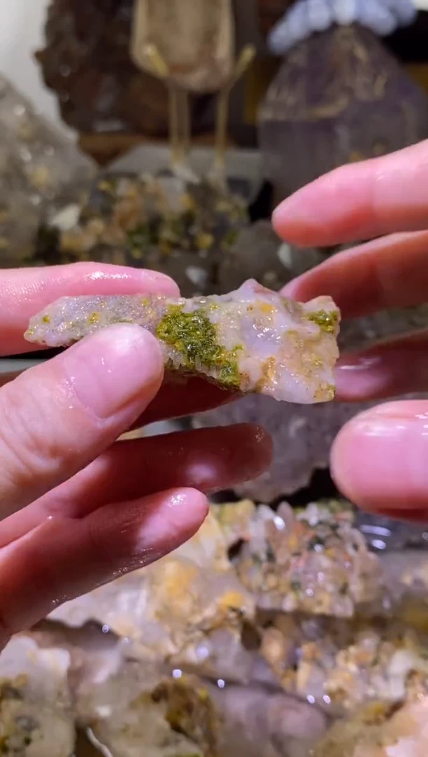 未镶嵌珠宝半成品水晶59号四川超七花园水晶