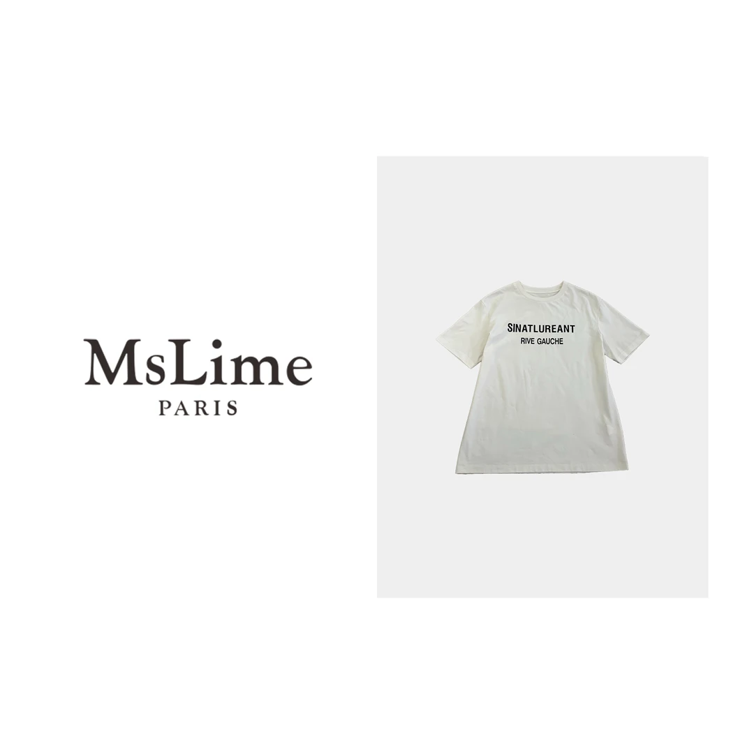 王嬛嬛MsLime24年新款时尚休闲气质T恤 HC2A0247