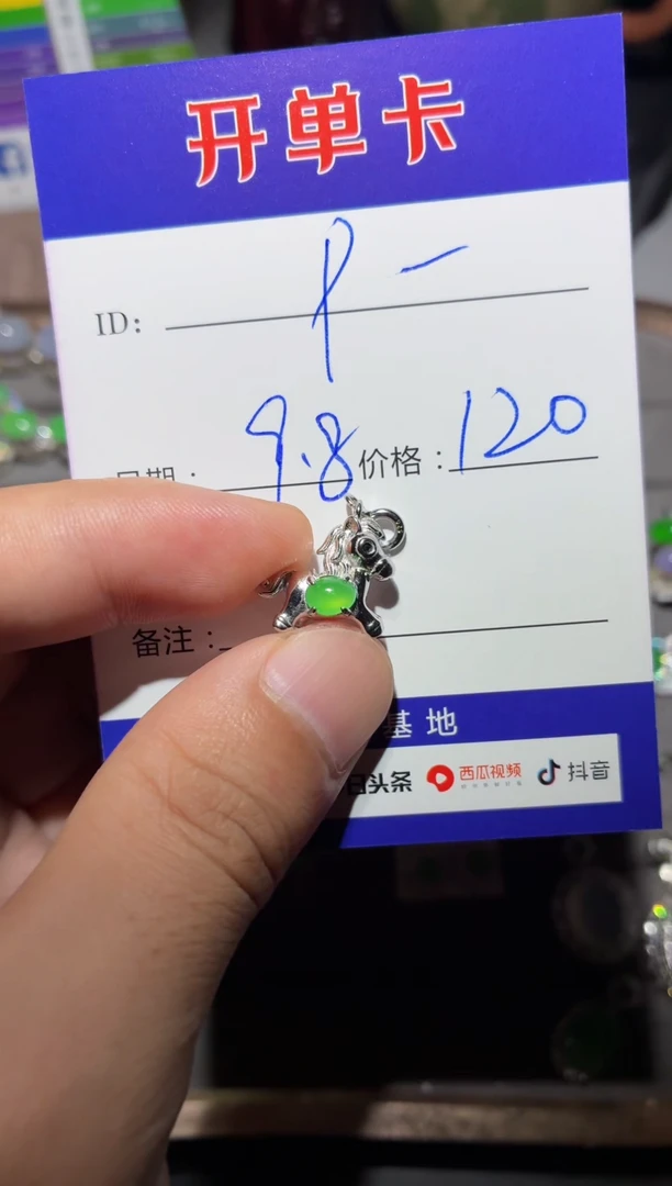 颈饰银S925镶嵌翡翠P****gP_ping