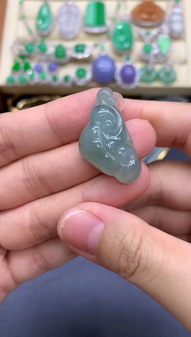 颈饰未镶嵌翡翠24-中国好珍宝