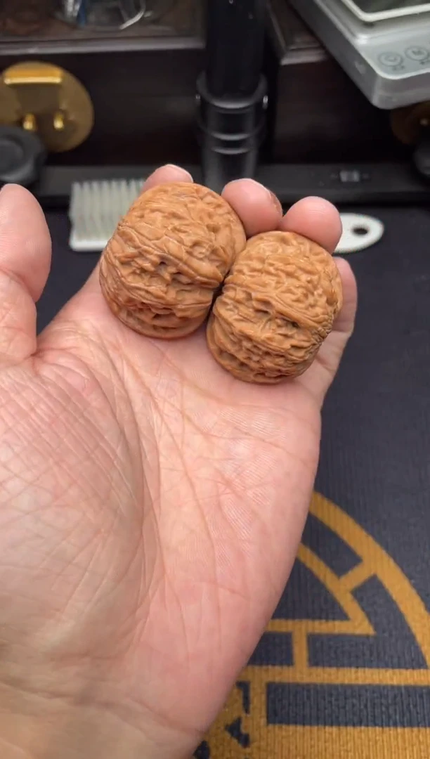 吊坠文玩核桃磨盘39+