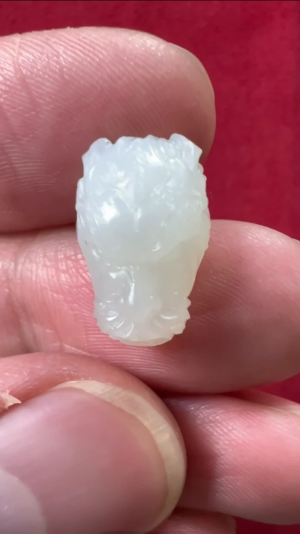 【闪购商品】和田玉配饰未镶嵌山料龙头三通