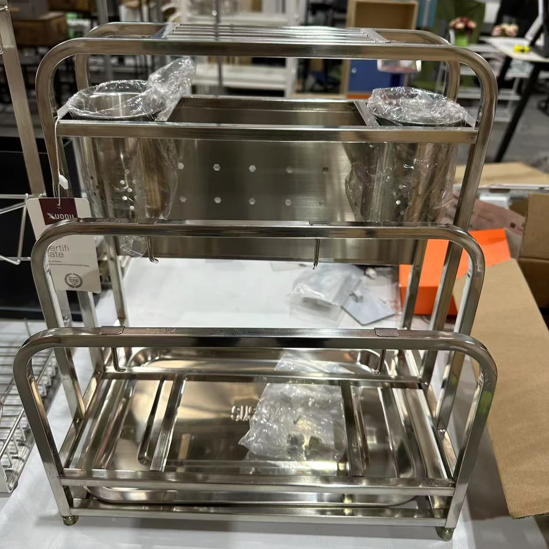 【库存】304不锈钢刀架砧板33*23*38