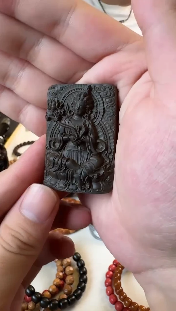 檀香木手串/手链阴沉老山檀香牌牌