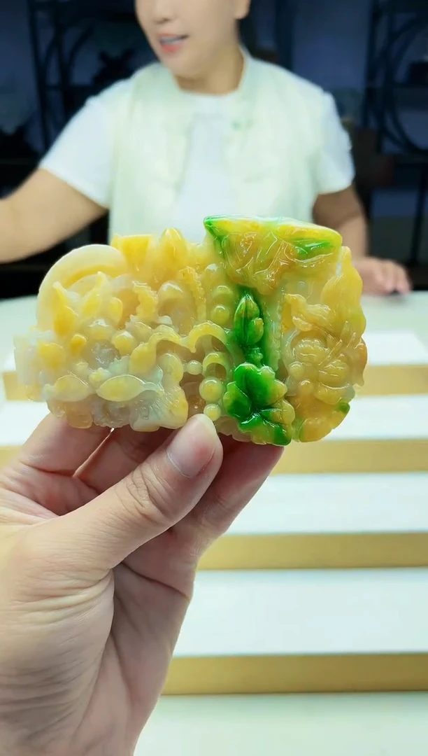 未镶嵌定制翡翠毛货09140237
