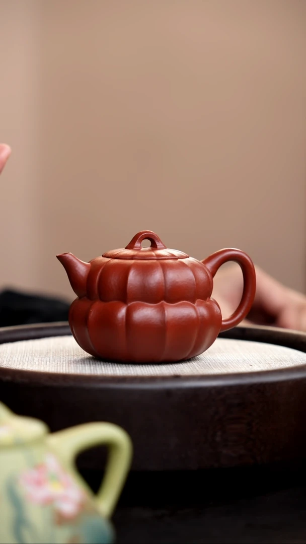茶壶紫砂朱泥筋囊葫芦壶