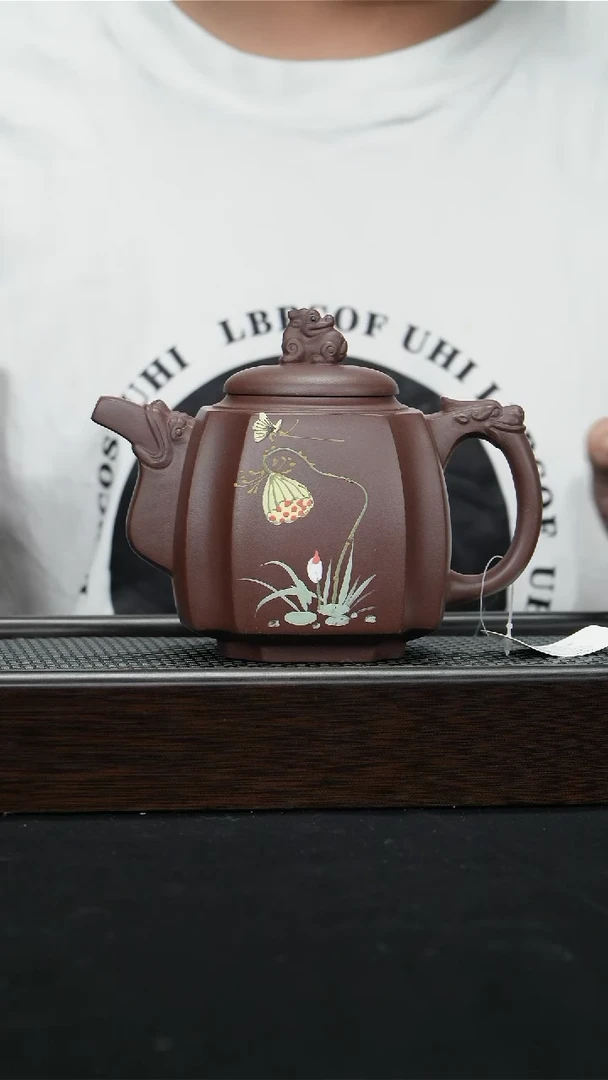 茶壶紫砂宜兴紫砂510cc0912