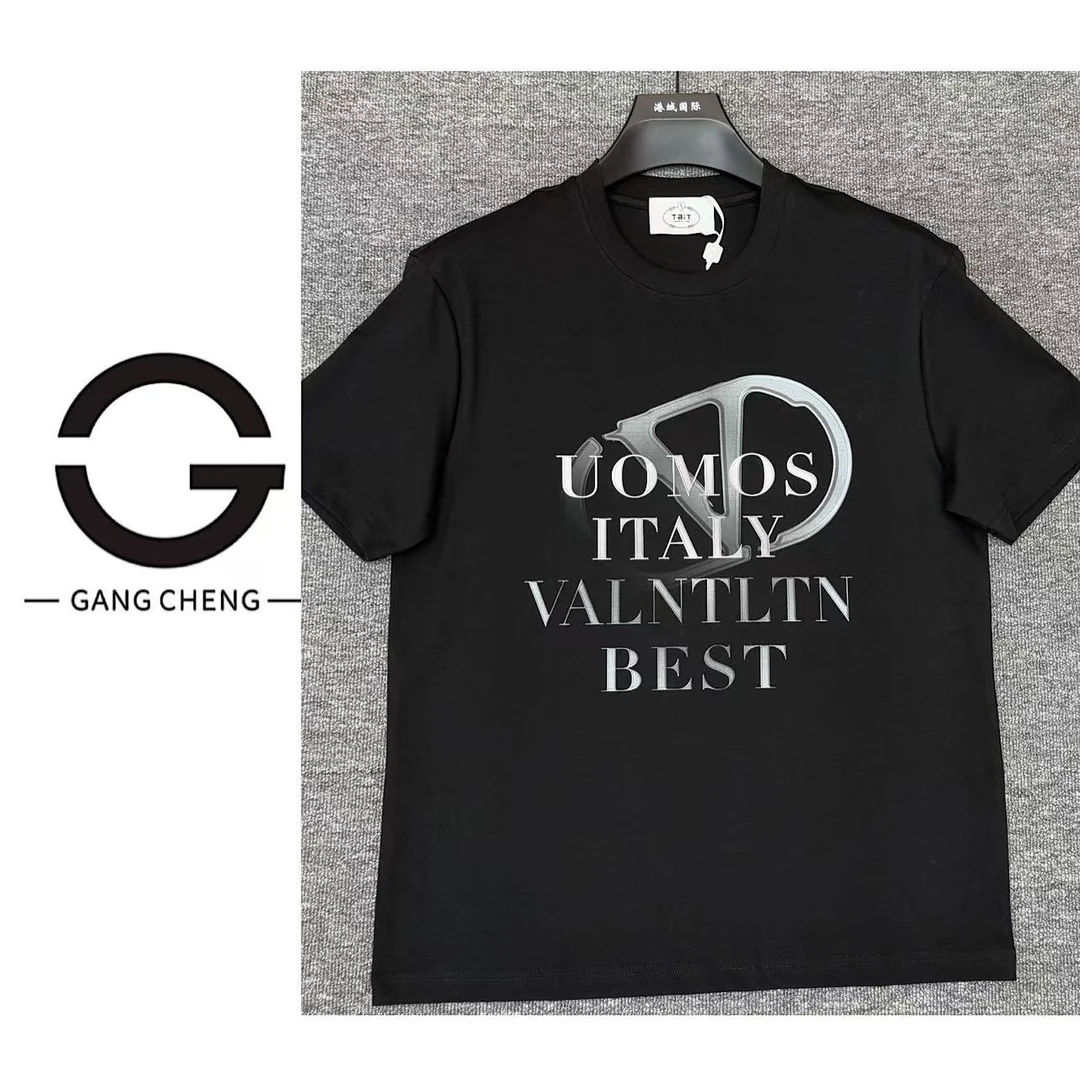 【港城甄选】时尚男士情侣休闲运动圆领T恤