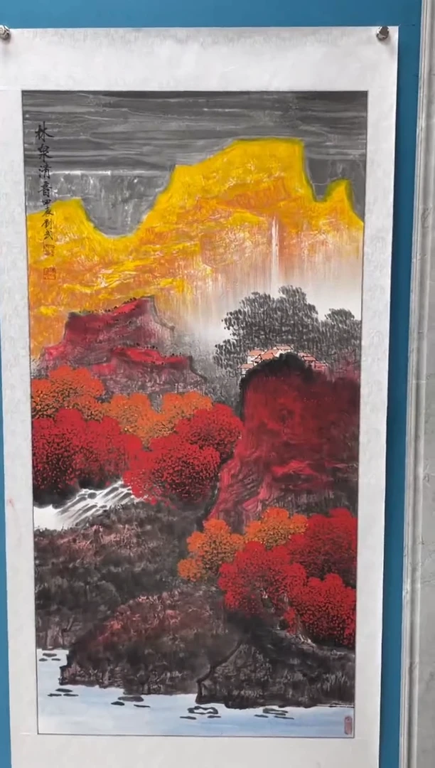 国画闪电购刘武绘画35