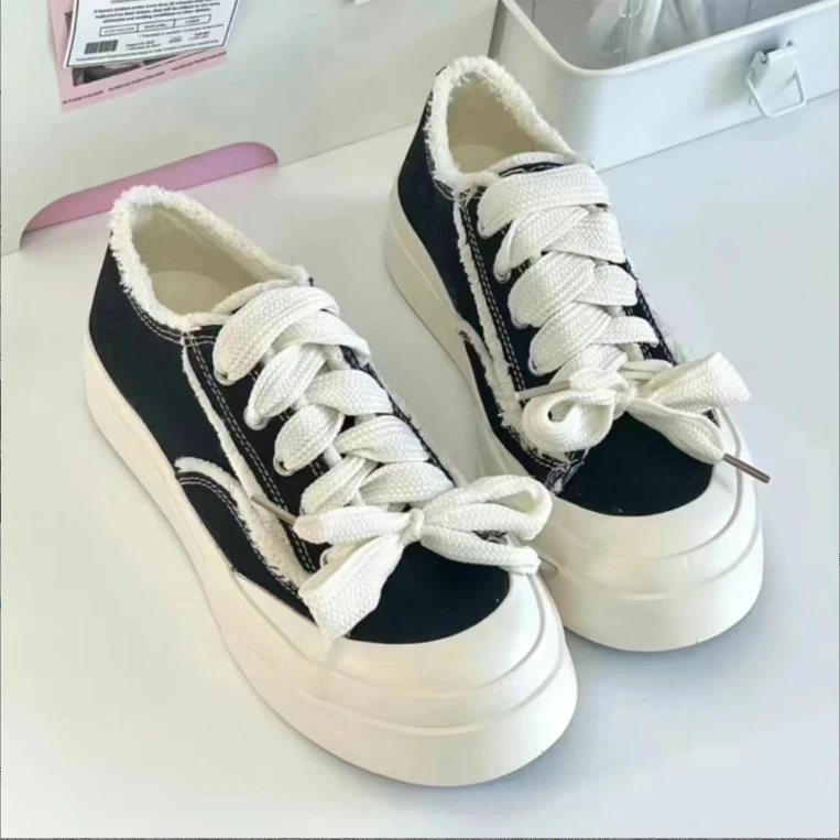 女鞋001-200休闲潮流夏季学生女士经典帆布鞋女款2025爆款时尚