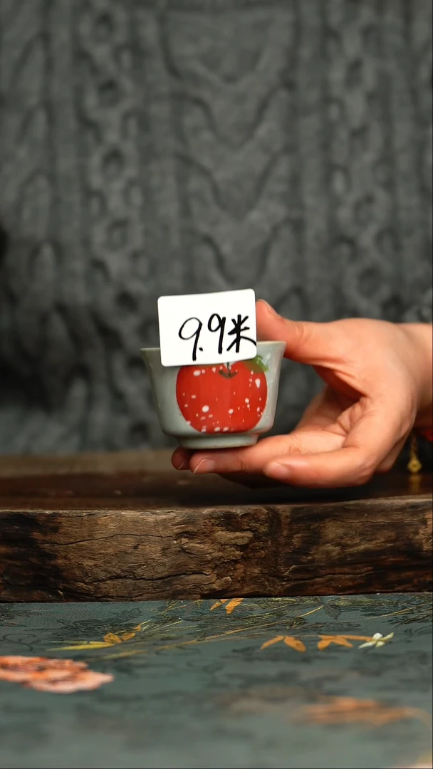 【闪购商品】杯釉下彩手工手绘同款陶器