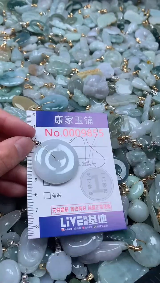 【闪购商品】翡翠吊坠(不含链)未镶嵌9855