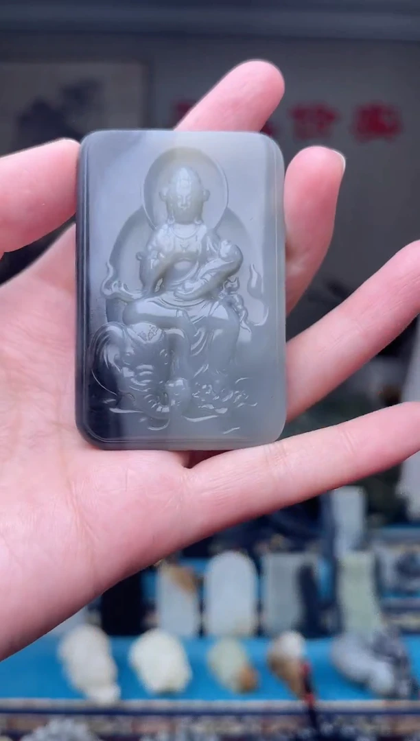 未镶嵌和田玉挂件1