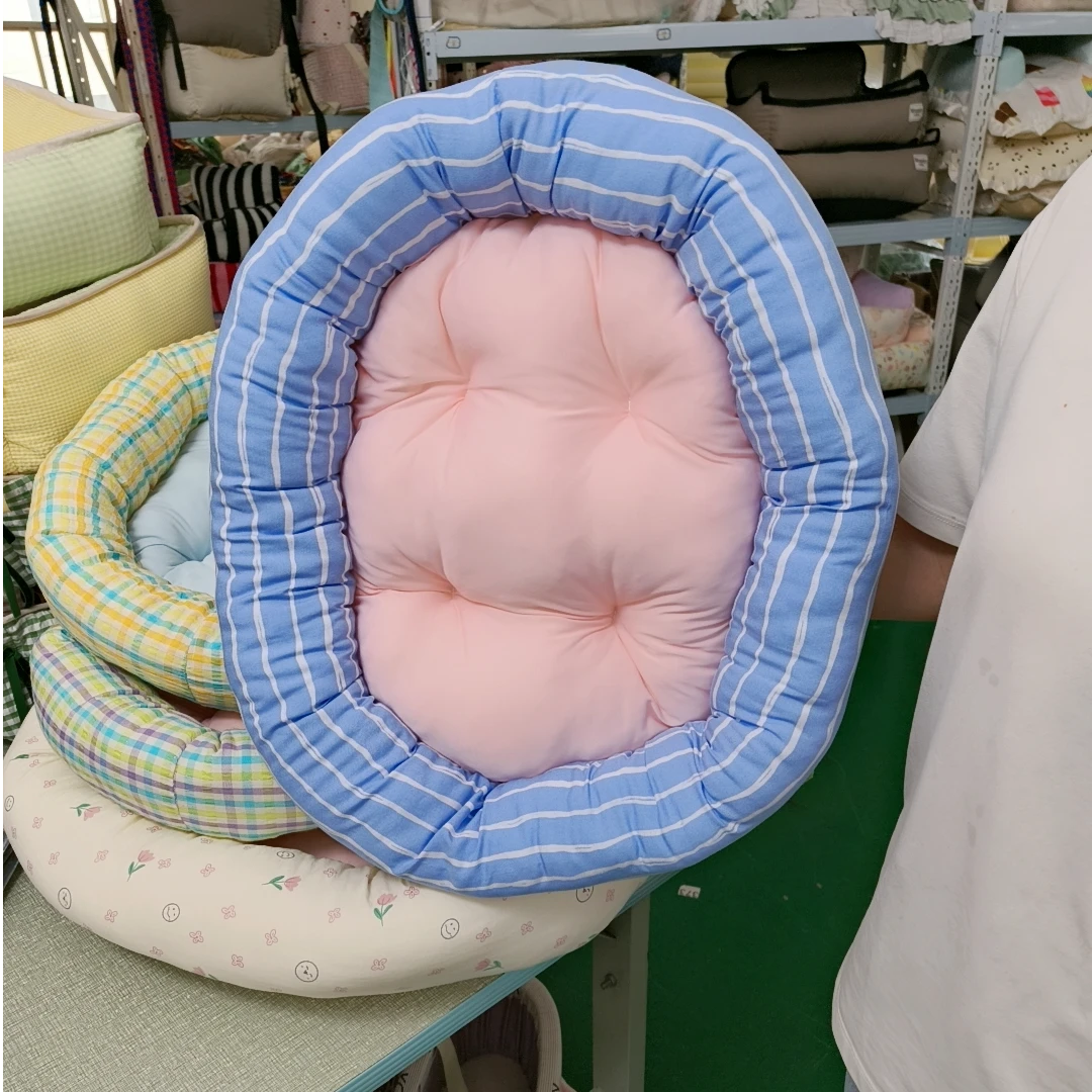 米蔓朵冷感宠物窝猫窝狗窝夏季专用舒适加厚床垫猫狗用品椭圆形