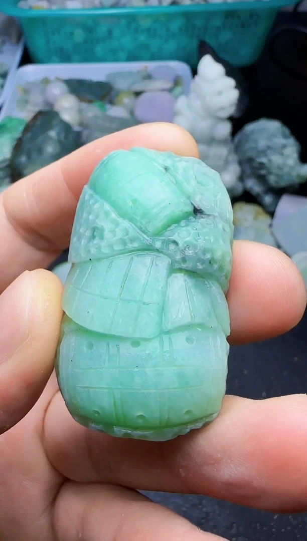 颈饰未镶嵌翡翠天然A货翡翠1