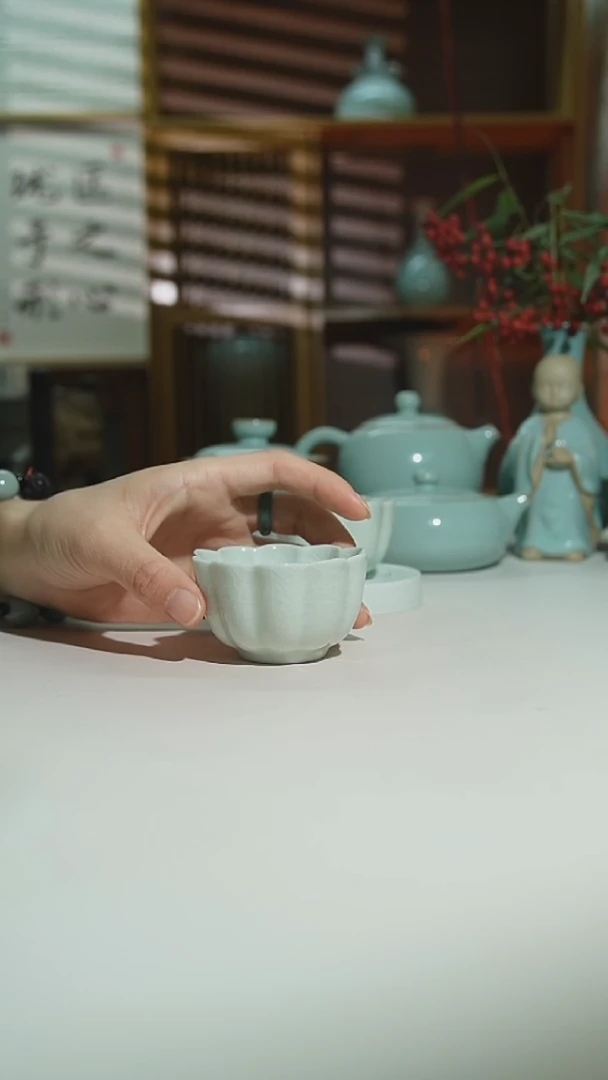 玉清珑匠花瓣杯二级