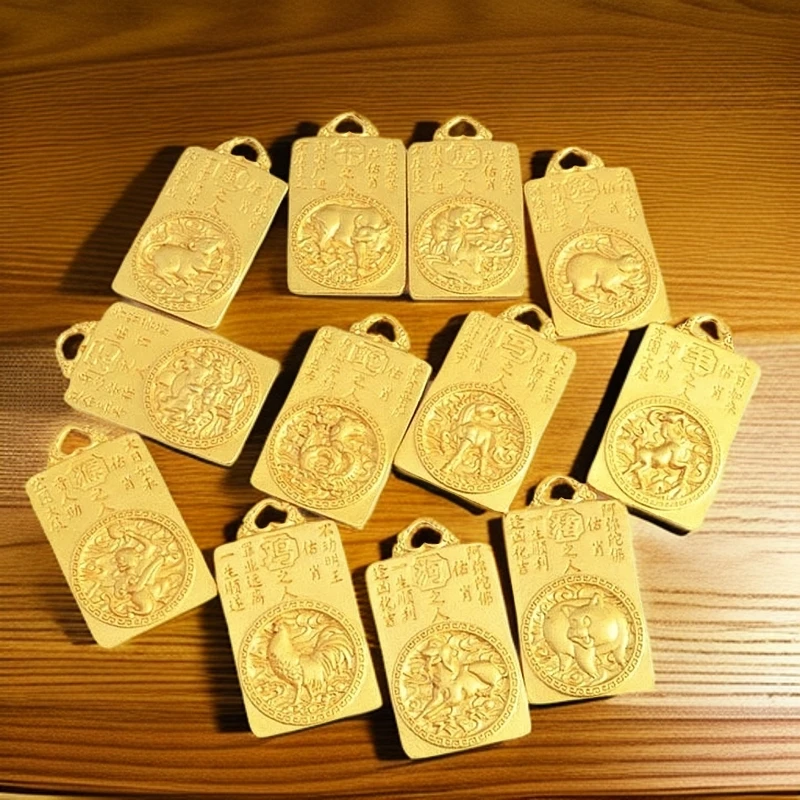 小号十二 生肖守护项链