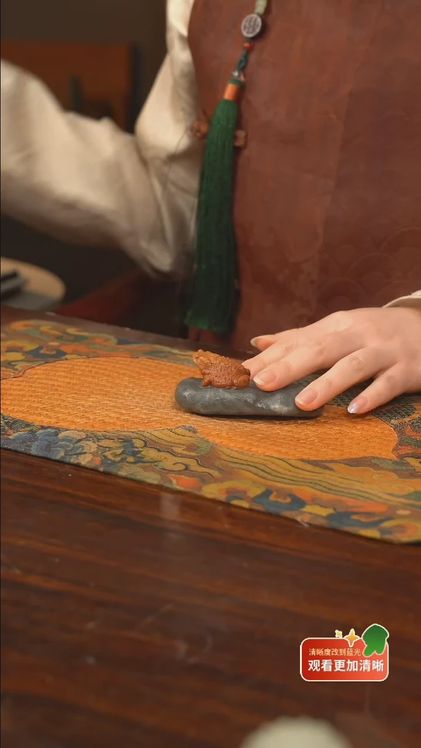 D***.纯手工金蟾茶宠摆件