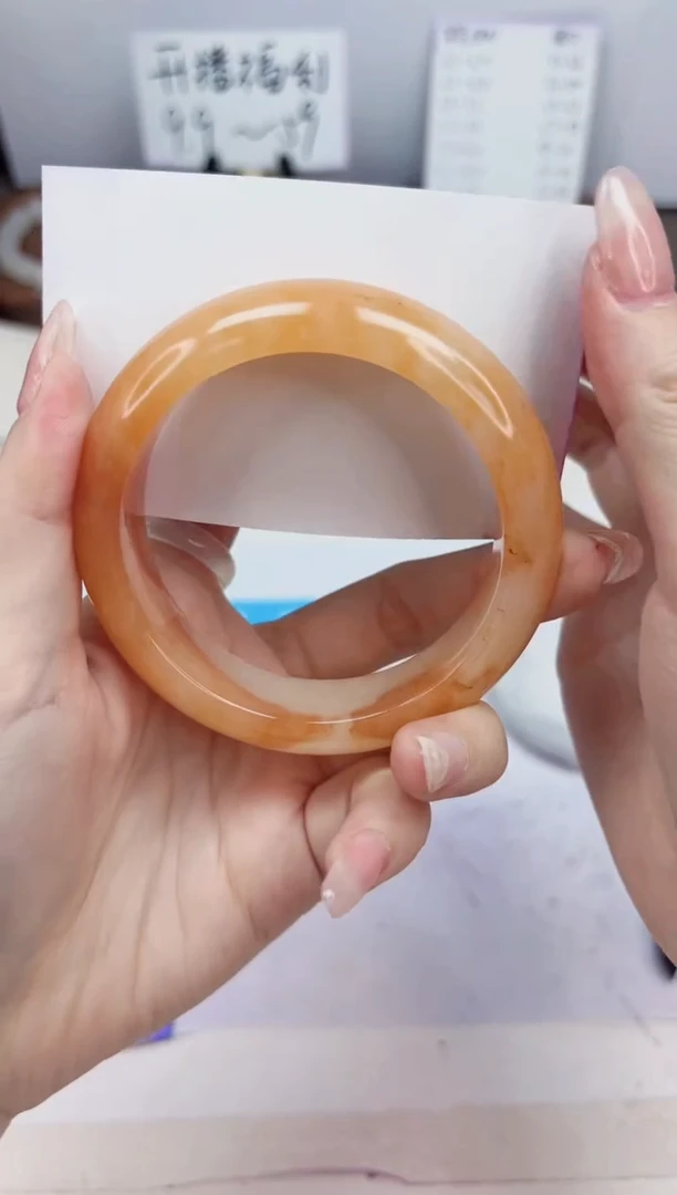 石英质玉手镯未镶嵌135-财气镯-圈口57.7