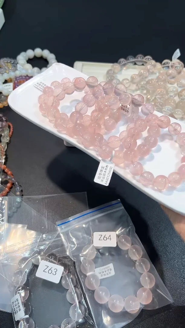 【闪购商品】水晶手串未镶嵌65Z多样性发其一/1条14mm默认微瑕