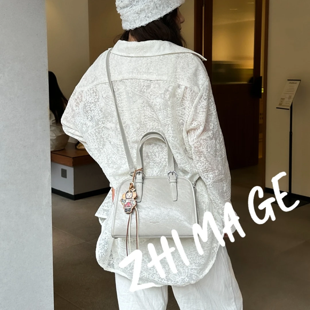 【芝麻集】QYX-9803-大象灰RAIN.CUN时尚百搭腋下斜跨轻奢女包