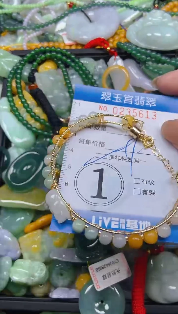 颈饰未镶嵌翡翠闪购C0235613多样性发其一