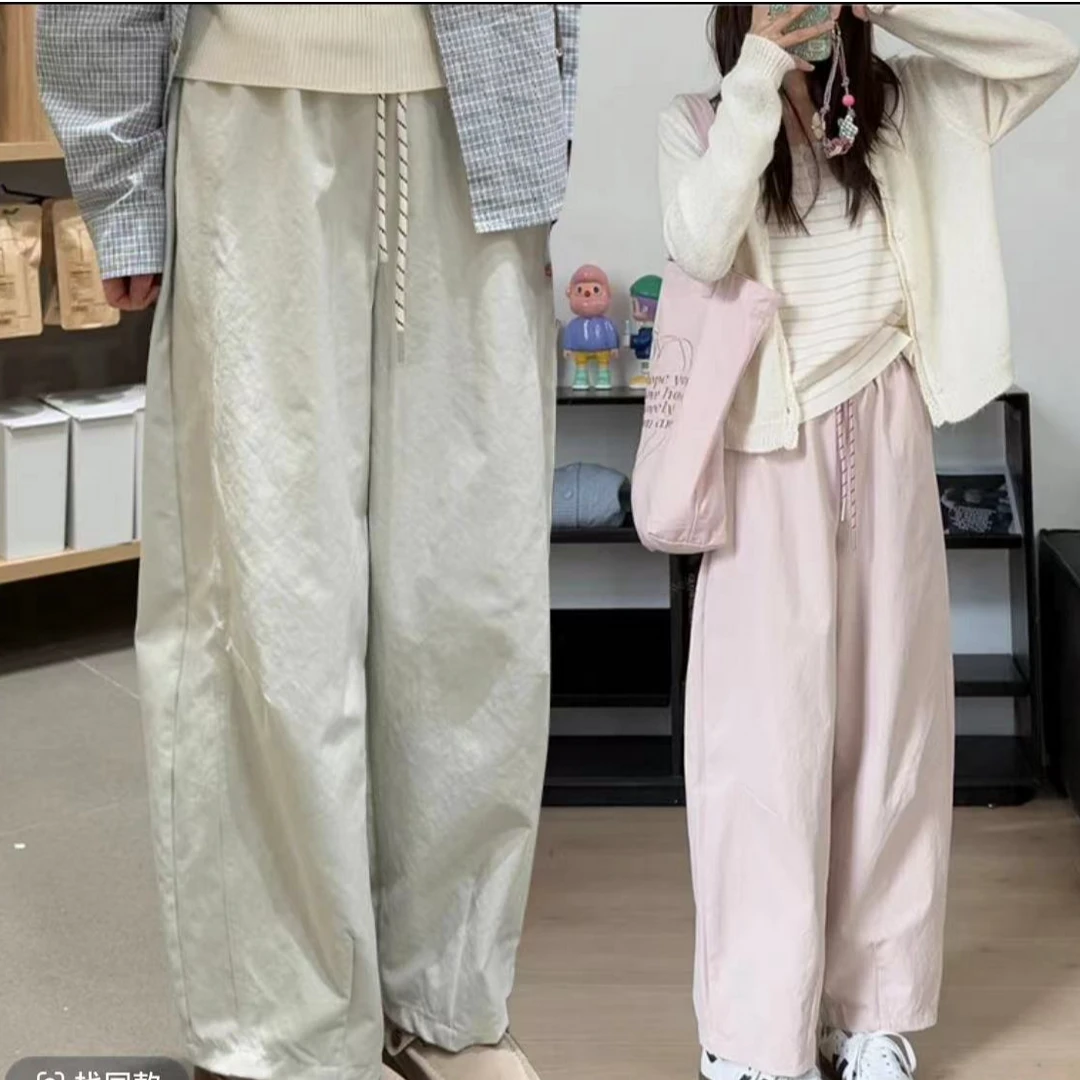 姐弟夏季薄款弯刀裤979（九分裤）