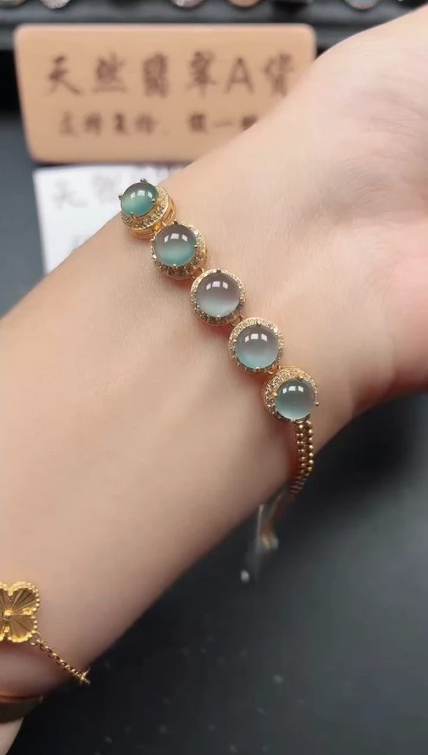 银S925镶嵌戒指翡翠1111