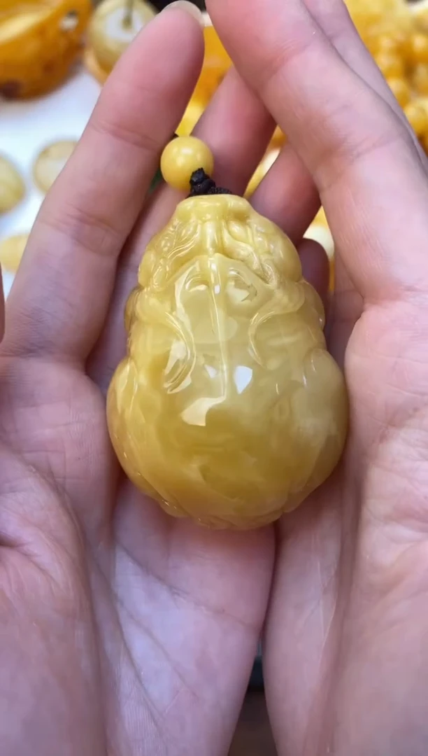 裸石琥珀未镶嵌天然琥珀蜜蜡