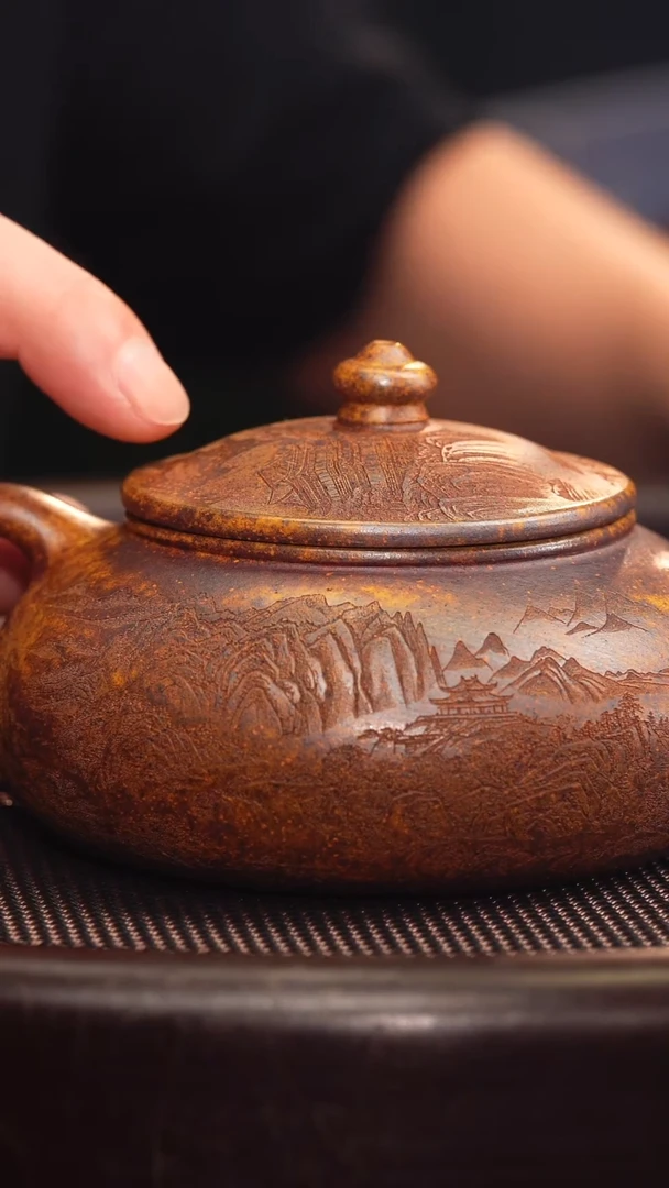 茶壶紫砂宜兴紫砂原矿壶