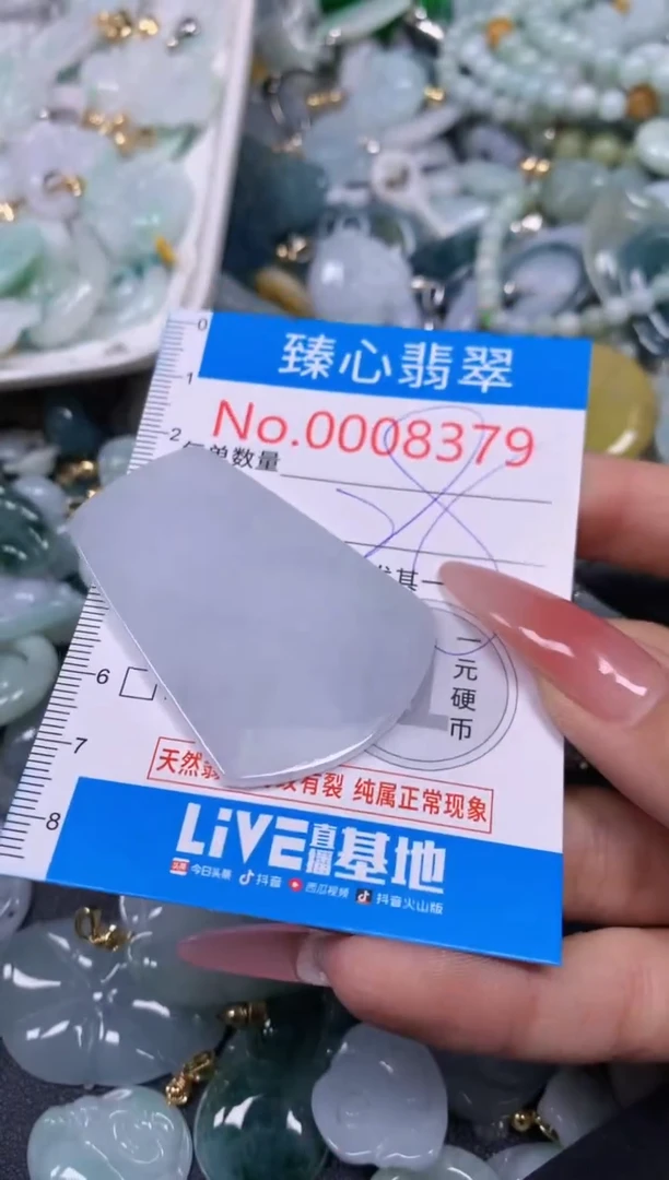 【闪购商品】翡翠颈饰未镶嵌含绳0008379