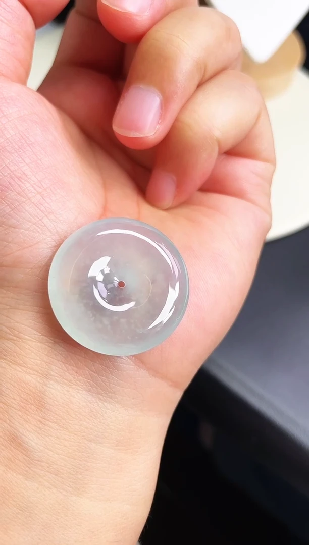 颈饰未镶嵌翡翠【46】28.1   5.8mm