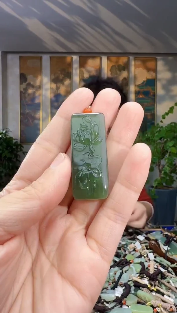 未镶嵌和田玉挂件拍一发一